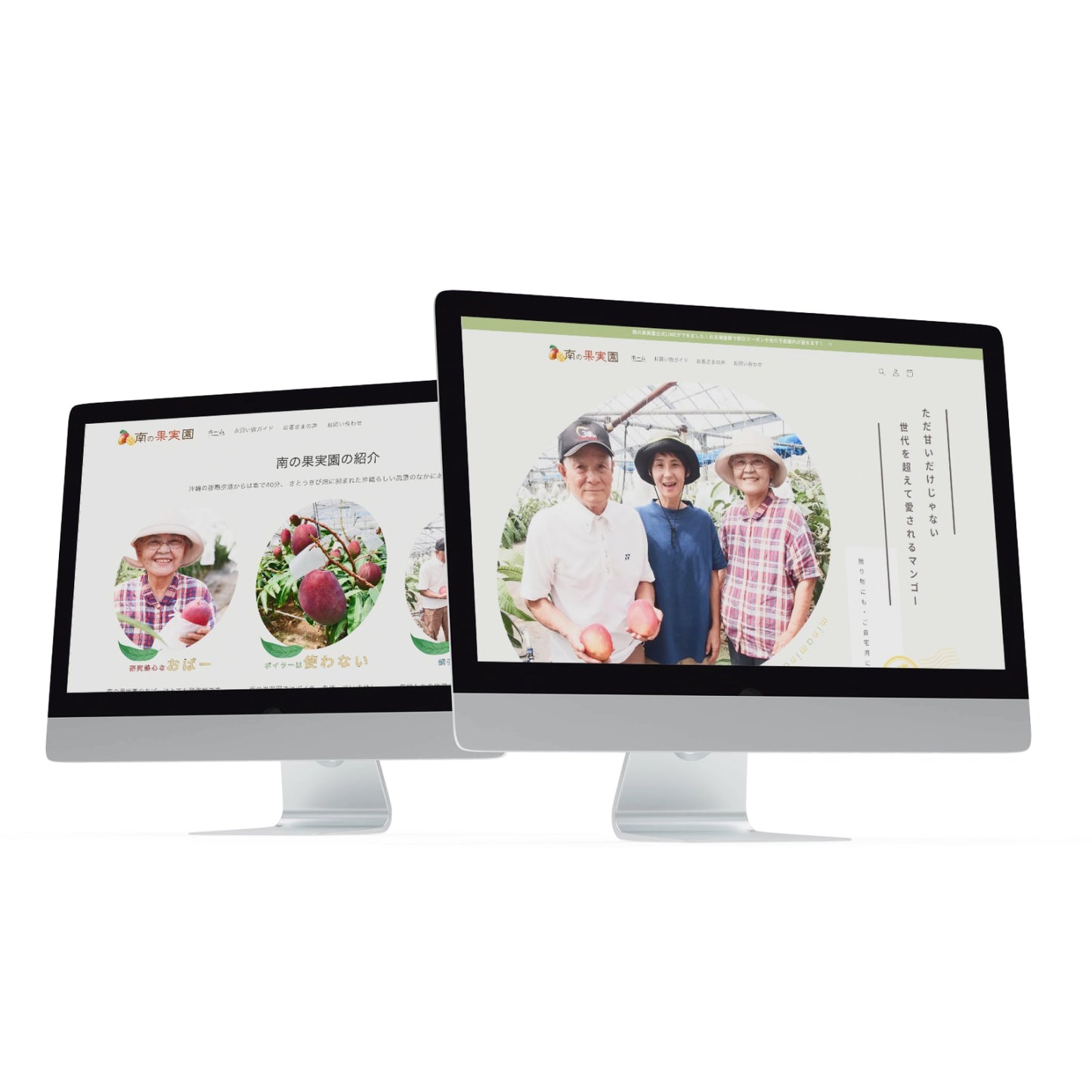 Creating a website that conveys the value of direct delivery from farmers. A production example that achieved dozens of orders through advance sales | Minami no Kajitsuen